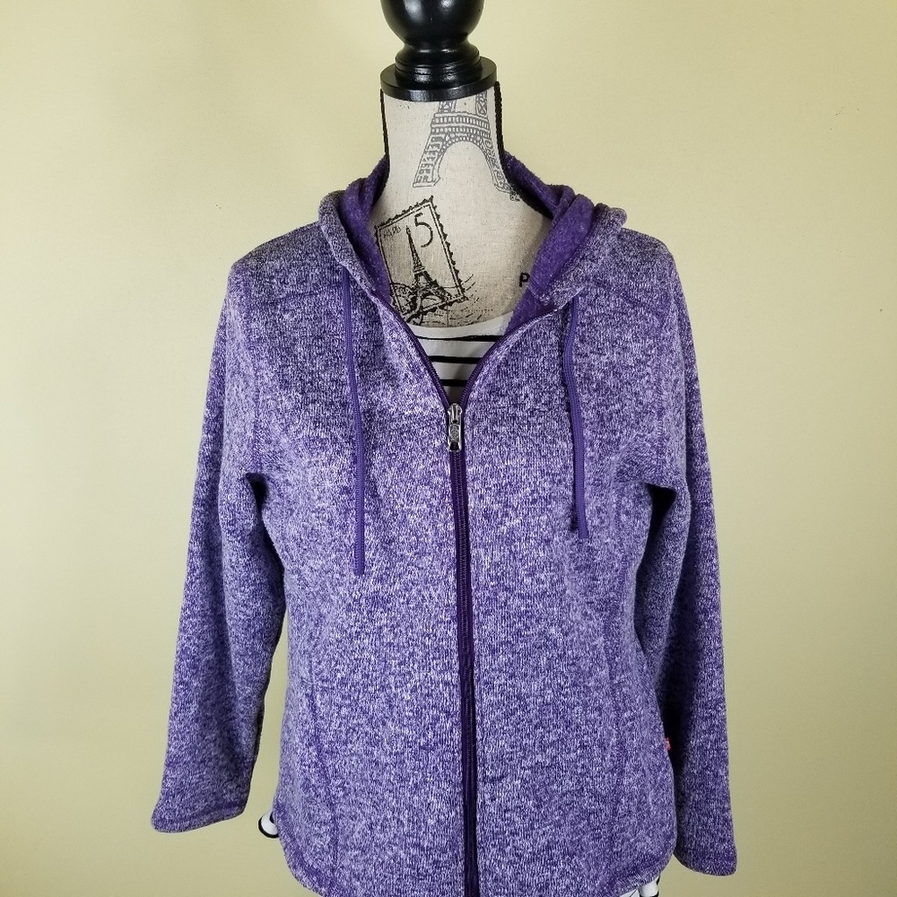 Dickie's Womens Sweatshirt Purple, Medium